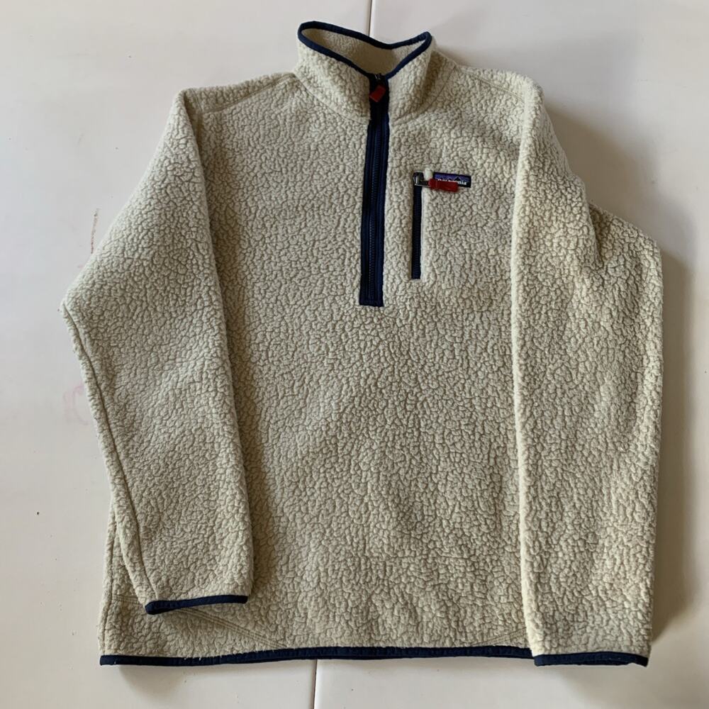 Patagonia Retro Pile Fleece Pullover Fleece Men’s Large 1/2 Zip STY22811